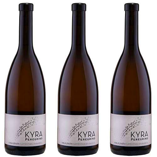 Kyra Vino Blanco Albarín - 3 botellas x 750ml - total: 2250 ml