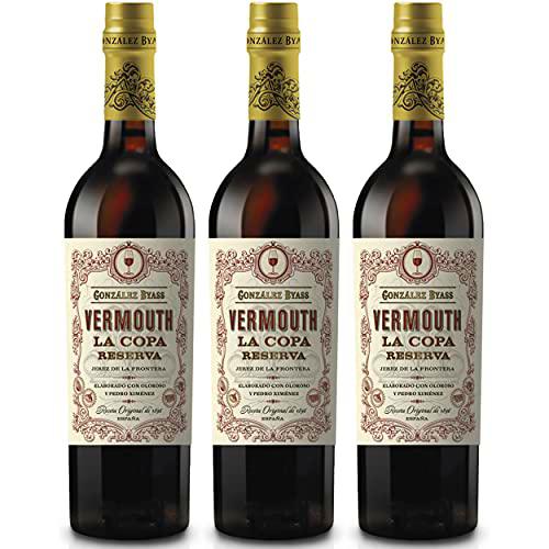 Vermouth La Copa Reserva - D.O. Jerez - 3 botellas de 750 ml