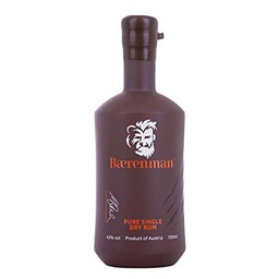 Baerenman Pure Single Dry Rum 43% - 700 ml