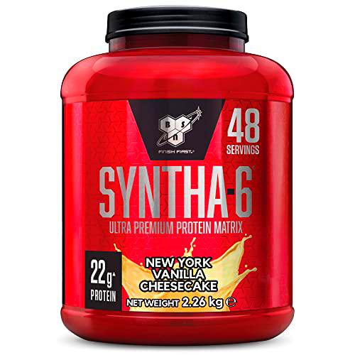 BSN Syntha 6 Ultra-Premium Proteínas en Polvo para Aumentar Masa Muscular y Recuperación