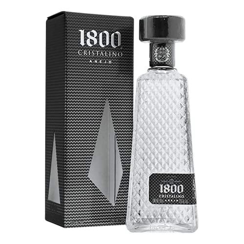 1800 - Tequila 1800 Cristalino 700ml, 38º - Tequila Añejo Cristalino 100% Agave Azul