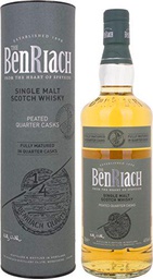 Benriach Peated Quarter Casks mit Geschenkverpackung Whisky (1 x 0.7 l)