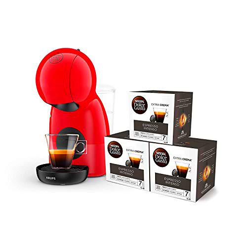 Pack Krups Dolce Gusto Piccolo XS KP1A05SC - Cafetera de cápsulas