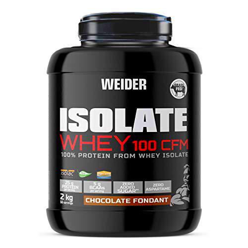 Weider Isolate Whey 100CFM. 100% aislado de proteina de suero