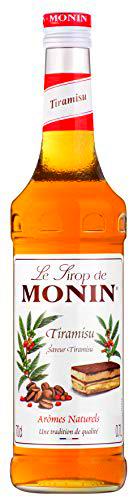 Monin Sirope Tiramisu - Paquete de 3 x 700 ml - Total: 2100 ml