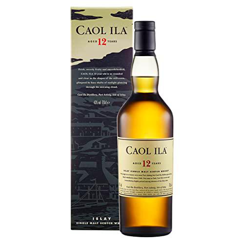 Caol Ila 12 Años Whisky Escocés Puro de Malta de la Isla de Islay