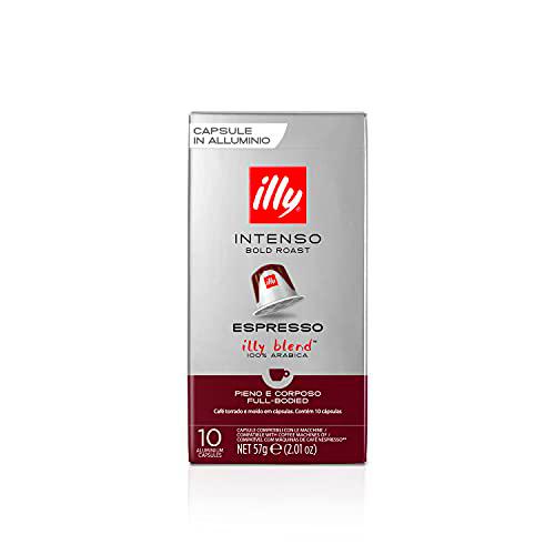 Café illy Tostado INTENSO en Cápsulas Compatibles Nespresso®