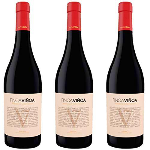 Finca Viñoa Vino Tinto - 3 botellas x 750ml - total: 2250 ml