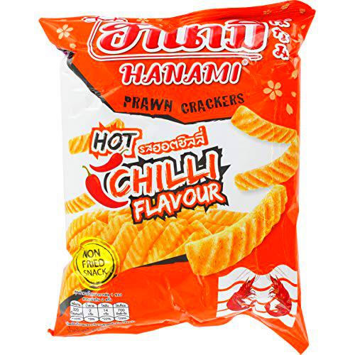 Hanami Chips de Camarón Picante Pack de 24 x 60 gr 0.06 ml