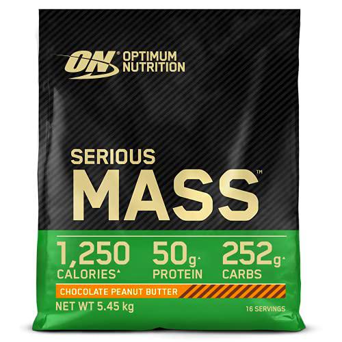 Optimum Nutrition Serious Mass Proteina en Polvo, Mass Gainer Alto en Proteína