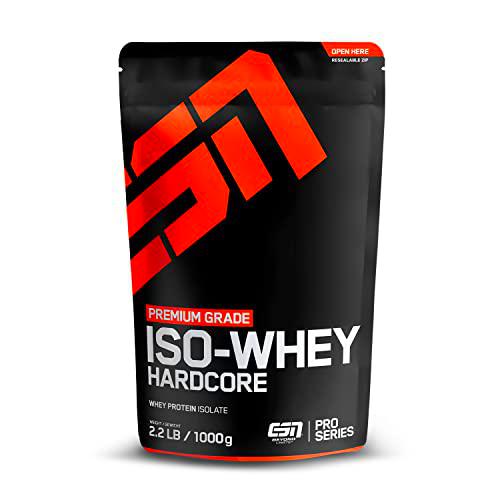 ESN IsoWhey Hardcore Protein - aislado de suero de leche microfiltrado de alta calidad con un contenido muy alto de proteínas