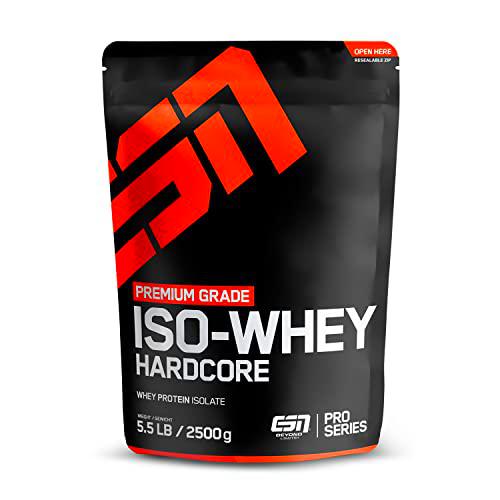 ESN IsoWhey Hardcore Protein - aislado de suero de leche microfiltrado de alta calidad con un contenido de proteína muy alto