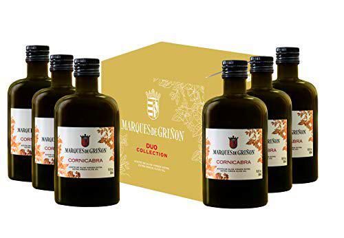 Marqués De Griñón Aceite De Oliva Virgen Extra Cornicabra Pack de 6 botellas x 500 ml