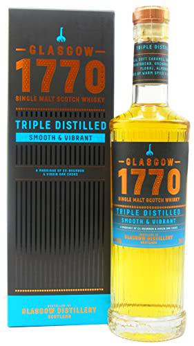 1770 glassgow Single Malt Scotch Whisky TRIPLE DISTILLED Release No. 1 46%