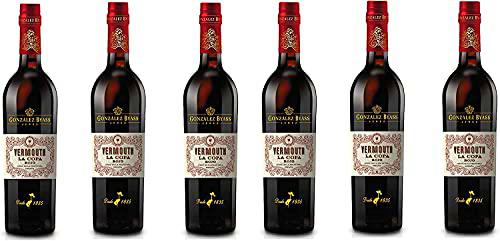 Vermouth La Copa Rojo - D.O. Jerez - 6 botellas de 750 ml