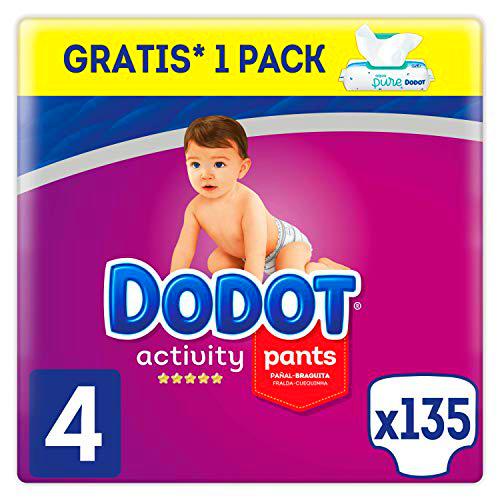 Dodot Pañales Bebé Activity Pants Talla 4 (9-15 kg)