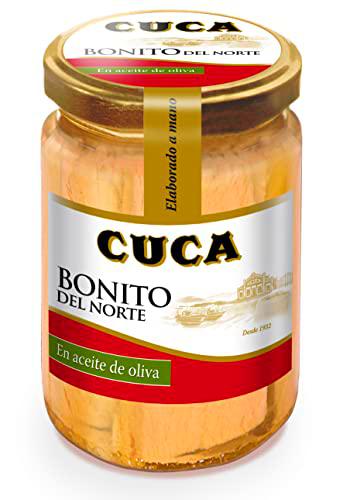 Bonito del norte en aceite de oliva tarro 400g - 6 unidades