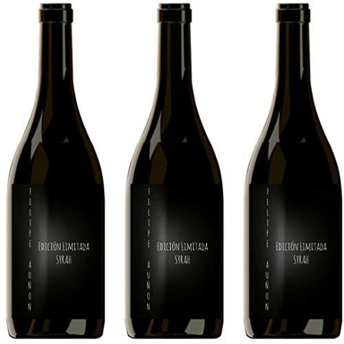 Felipe Auñon Vino Tinto  - 3 botellas x 750ml - total: 2250 ml