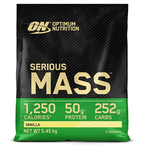 Optimum Nutrition Serious Mass Proteina en Polvo, Mass Gainer Alto en Proteína