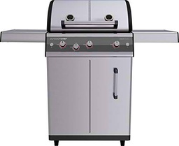 Outdoorchef, Stainless Steel Dual Chef S 325 g, Acero Inoxidable, Negro