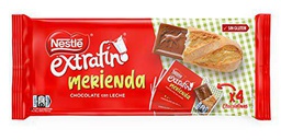 Nestlé Extrafino Chocolate con leche Merienda multipack 4x19 g