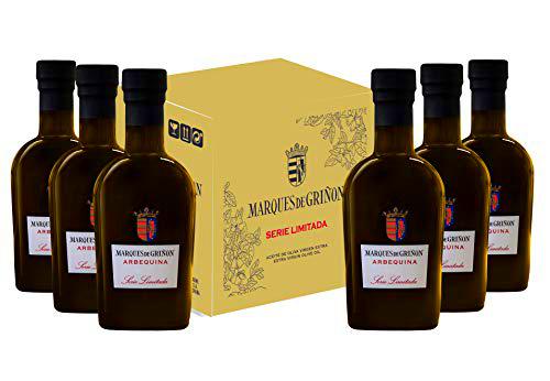 Marqués De Griñón Aceite De Oliva Virgen Extra Serie Limitada Arbequina Pack de 6 botellas x 250 ml