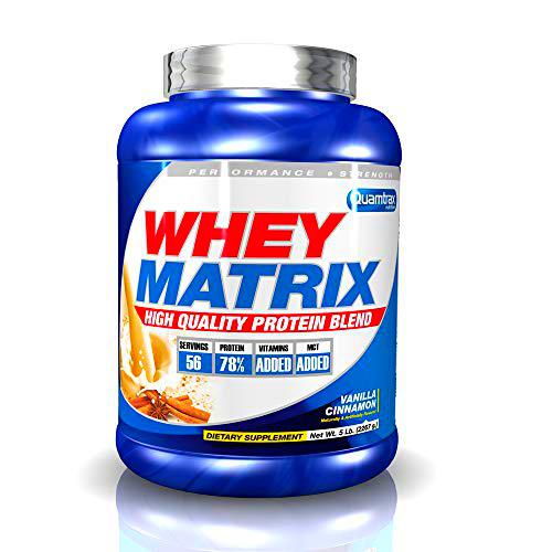 Quamtrax Micellar Casein Sabor Vainilla con Canela