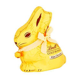 Lindt Conejito de Pascua Blanco 100g - Pack de 16