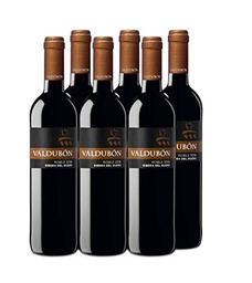 Valdubon Roble - 0,75 l - Pack de 6 botellas - 4500ml