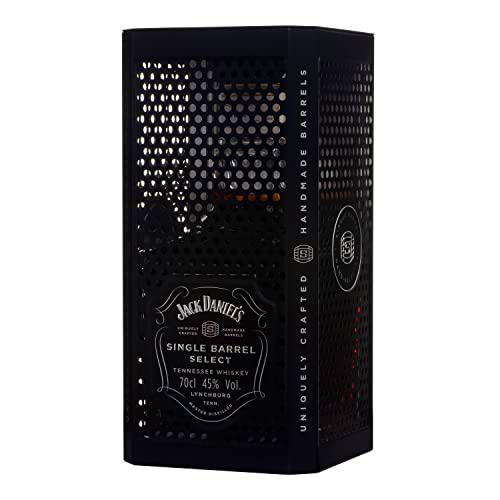 Jack Daniel's Single Barrel Whiskey, Caja Metal, 1 Botella de 700 ml