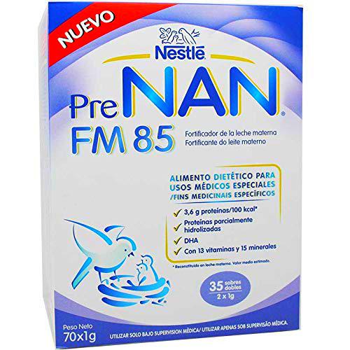 NESTLE PRE NAN FM 85 LECHE MATERNA 70 GR PARA2