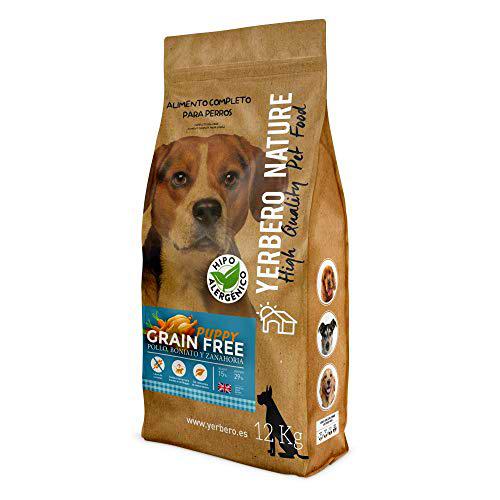 YERBERO Nature Grain Free Puppy Comida para Cachorros SIN Cereales 12kg