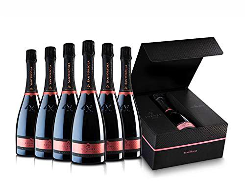 Sant'Orsola Prosecco DOC Rosè LX Brut Millesimato Vino Espumoso Italiano Seco