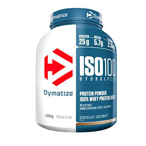 Dymatize ISO 100 Hydrolyzed Chocolate Coconut 2264g