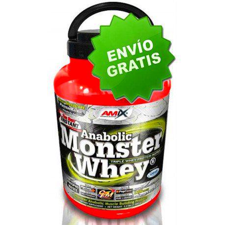 ANABOLIC MONSTER WHEY 2 KG+200 GR FREE Fresa-plat