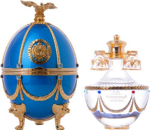 Imperial Collection Vodka Fabergé Ei Türkis Metallic 40%