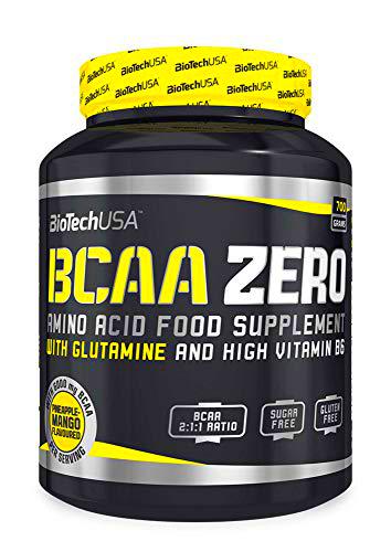 BioTech BCAA Zero Aminoácidos Ramificados, Sabor Manzana