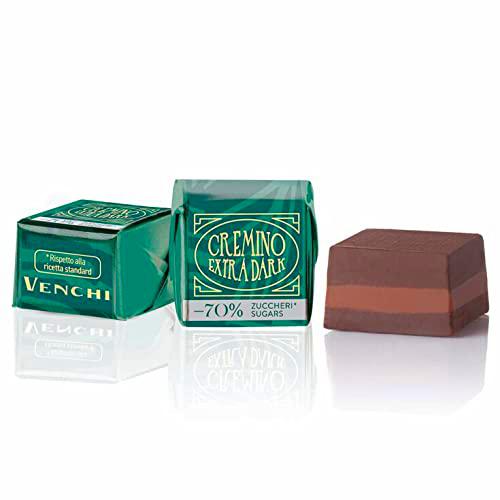 Venchi - Bombones CREMINO de chocolate amargo -70 % de azúcar a granel