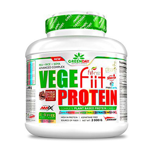 AMIX - Proteína en Polvo - Vegefiit Protein en Formato de 2 kilos