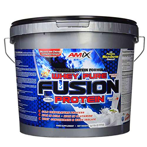 AMIX, Proteína Whey, Pure Fusión, Concentrado de Suero Ultra Filtrado