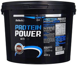 BioTech Protein power Mezcla de Proteínas, Sabor Chocolate