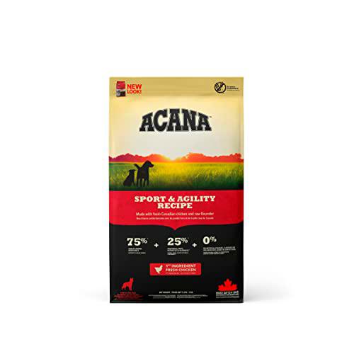 Acana Sport &amp; Agility, Comida para Perros, Ingredientes Frescos