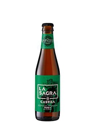 La Sagra Cerveza de Estilo Blonde Ale - 24 Paquetes de 330 ml