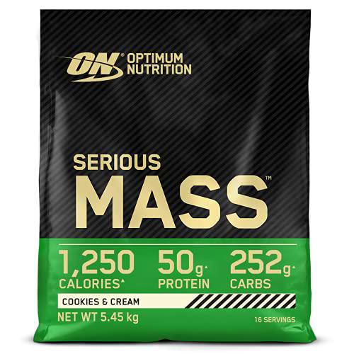 Optimum Nutrition Serious Mass Proteina en Polvo, Mass Gainer Alto en Proteína