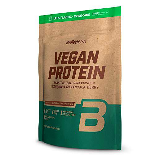 BioTechUSA Vegan Protein En polvo con sabor bebida a base de proteína vegetal