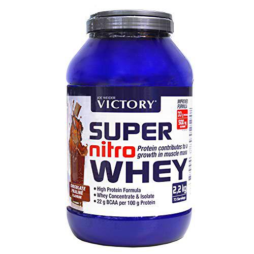Victory Super Nitro Whey Chocolate-Praliné (2,2 kg)