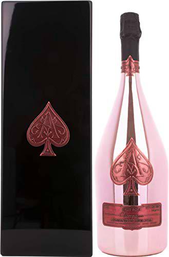 Armand de Brignac Champagne Rosé Brut 12,5% Vol. 1,5l in Holzkiste