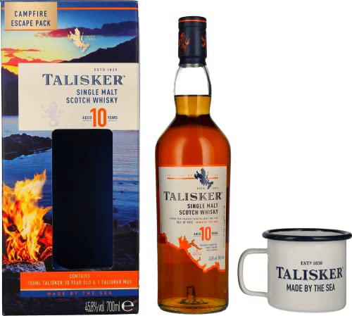 Talisker 10 Years Old Single Malt Whisky Campfire Escape Pack 45,8% Vol