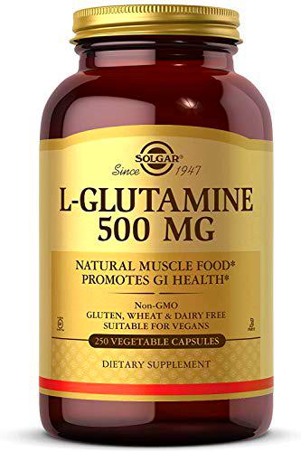 Solgar L-Glutamina de 500 mg - Envase de 250 Cápsulas