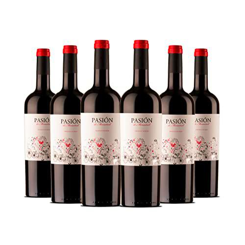 Bodegas Sierra Norte - Caja 6 Botellas de Vino Tinto Pasión de Monastrell